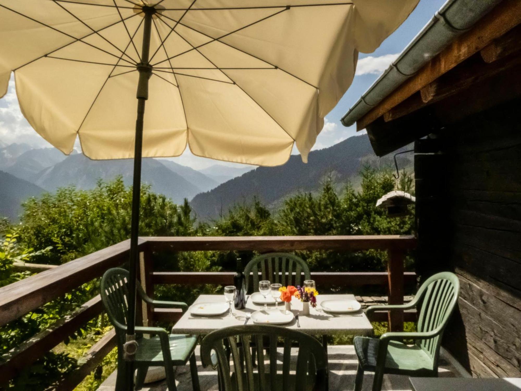 Chalet La Pive By Interhome Verbier Bagian luar foto