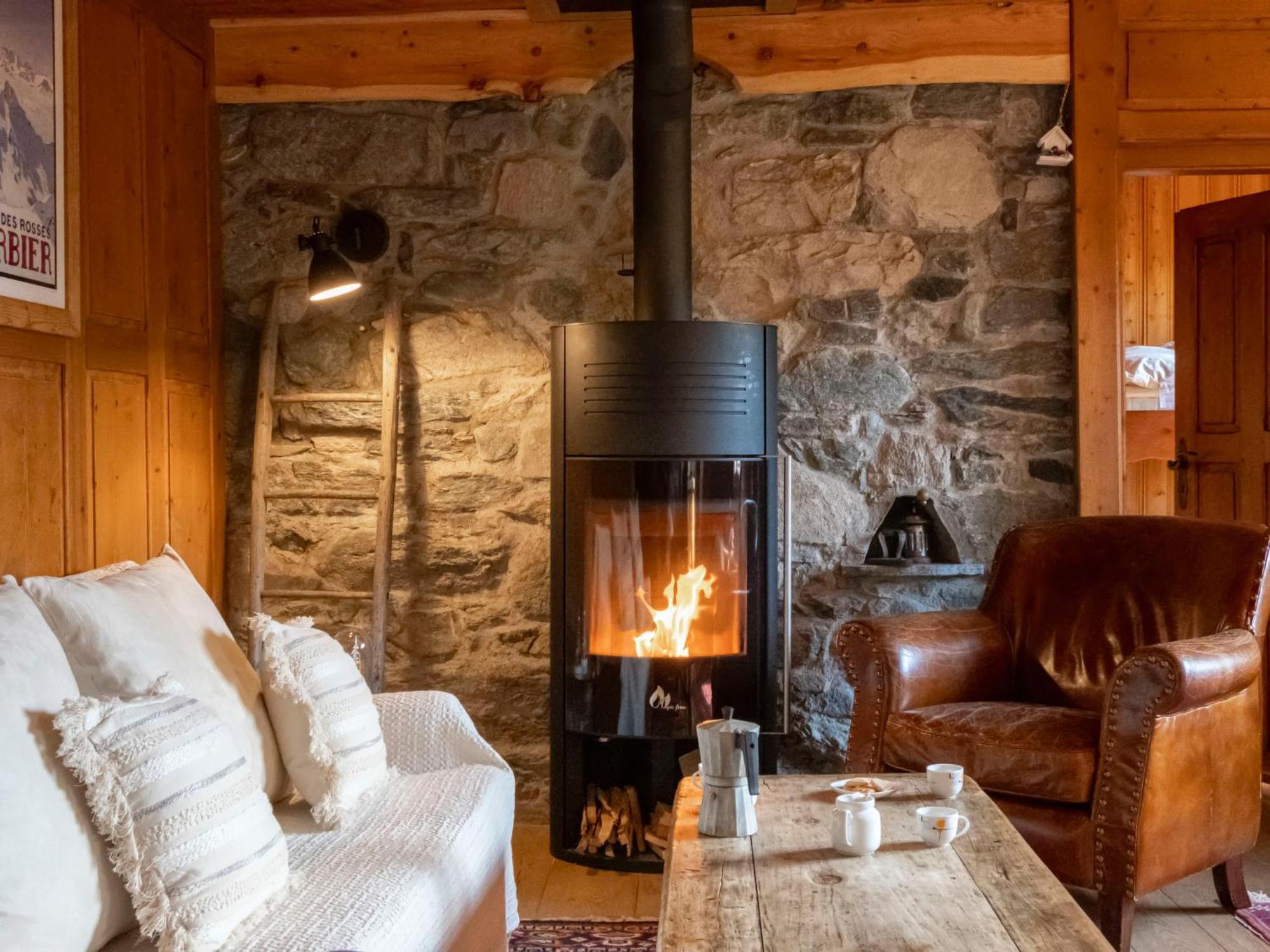 Chalet La Pive By Interhome Verbier Bagian luar foto
