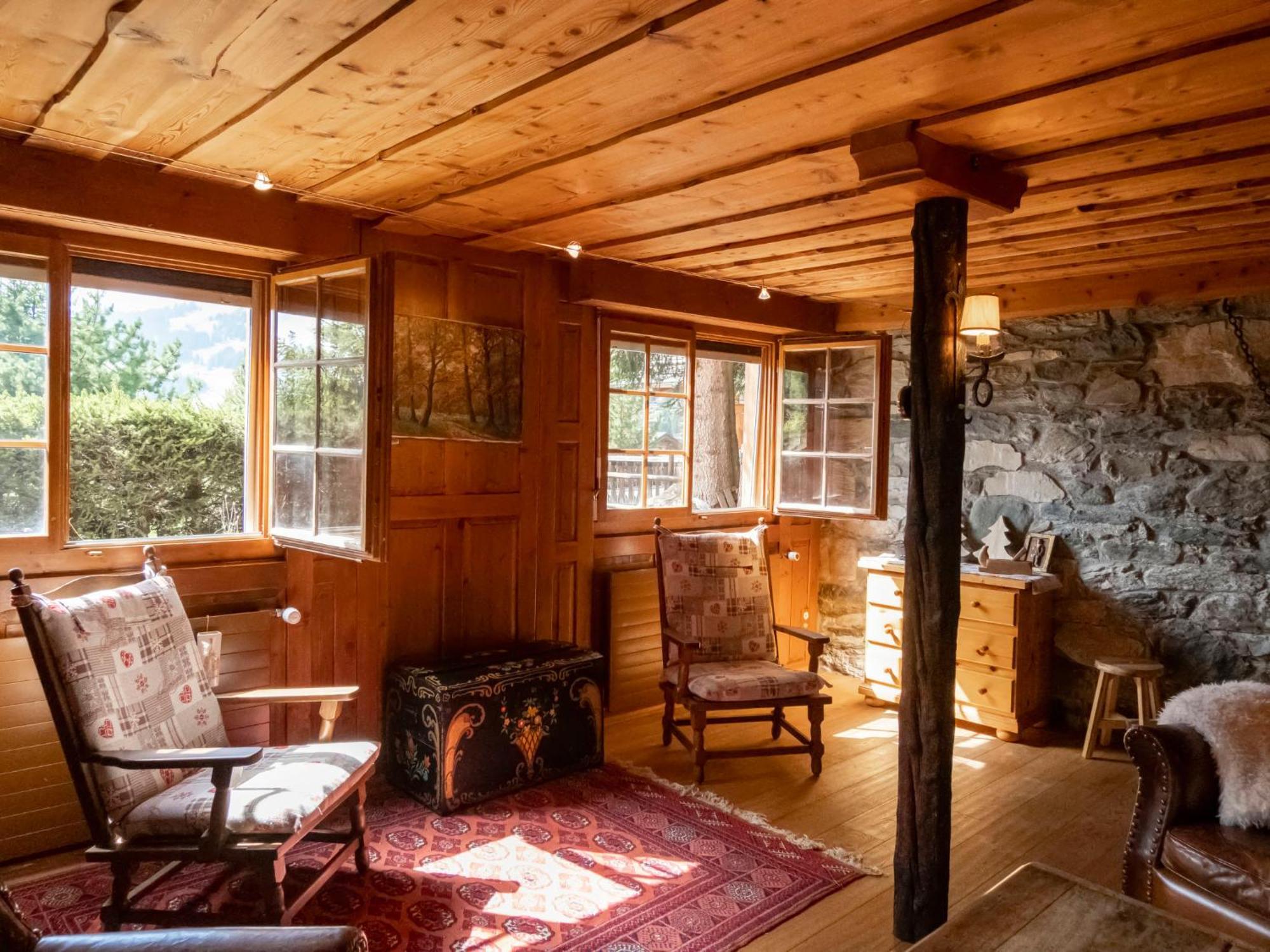 Chalet La Pive By Interhome Verbier Bagian luar foto